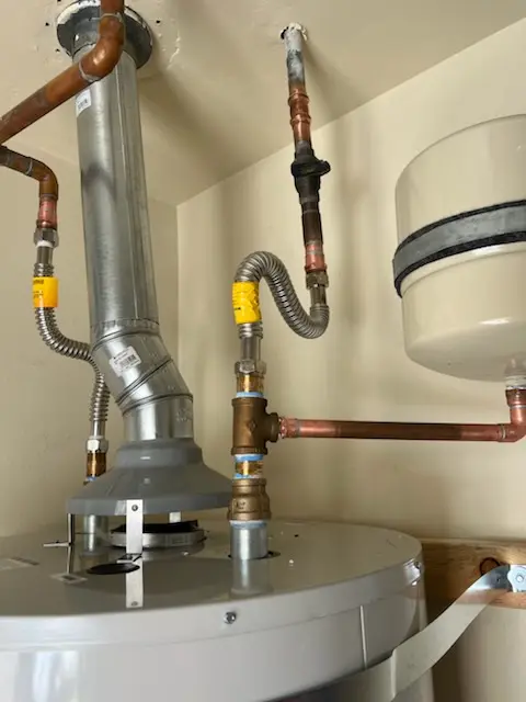Water heater installation and plumbing repair in Lawton
